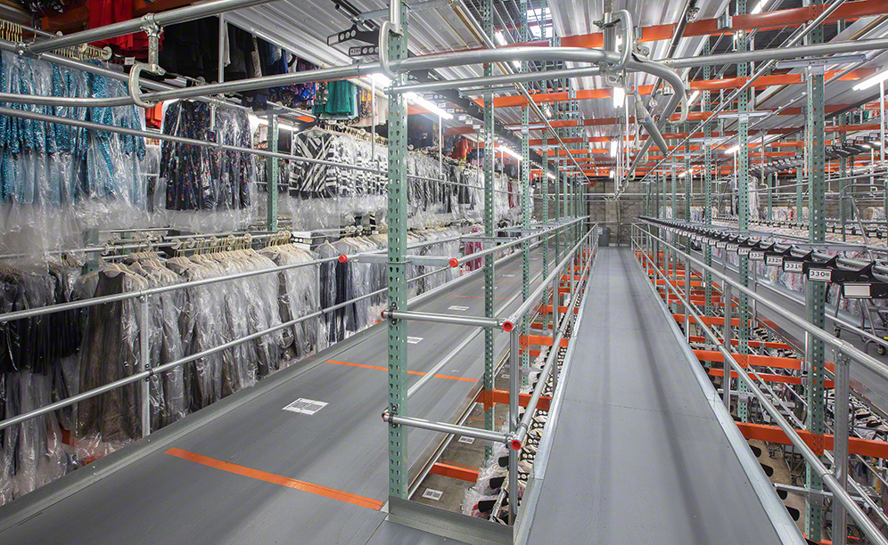 The racks provide flexibility to fulfil orders quickly