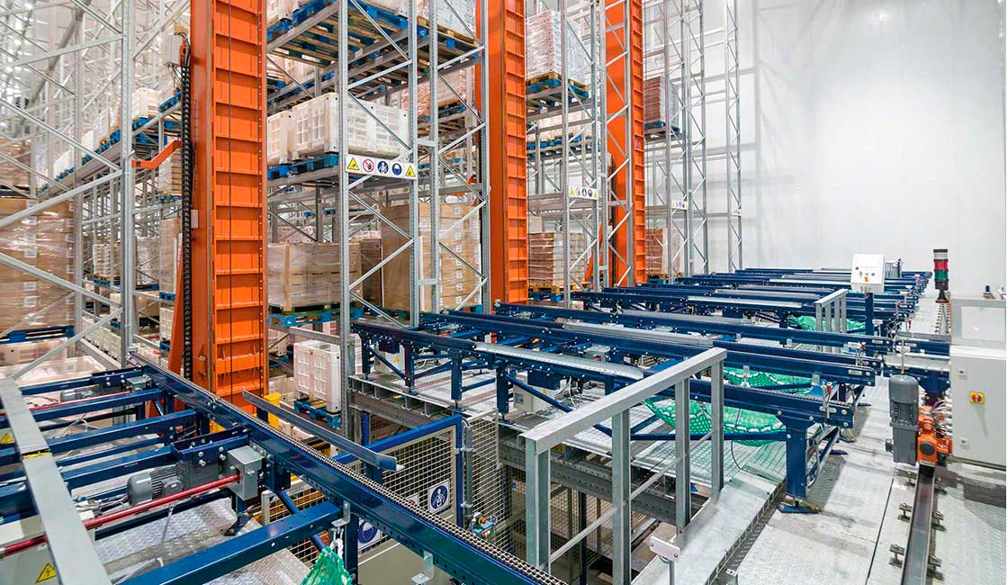 The efficient simplicity of a sub-zero automated warehouse
