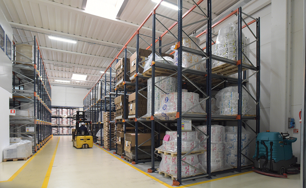 Example of the Abafoods sectored warehouse in Italy - Mecalux.co.uk