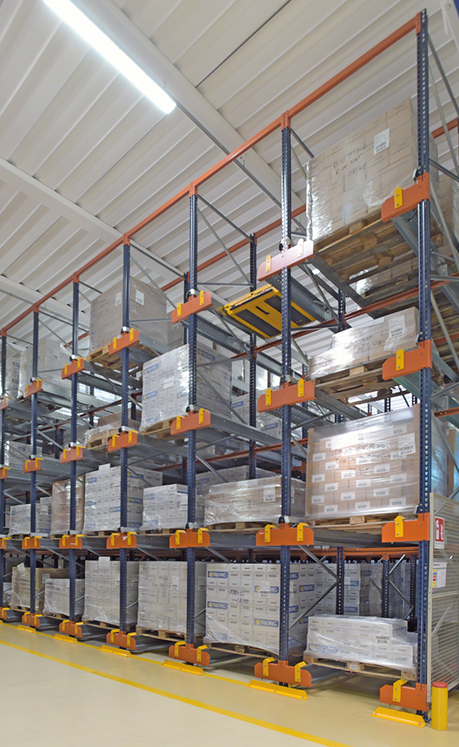 Example of the Abafoods sectored warehouse in Italy - Mecalux.co.uk